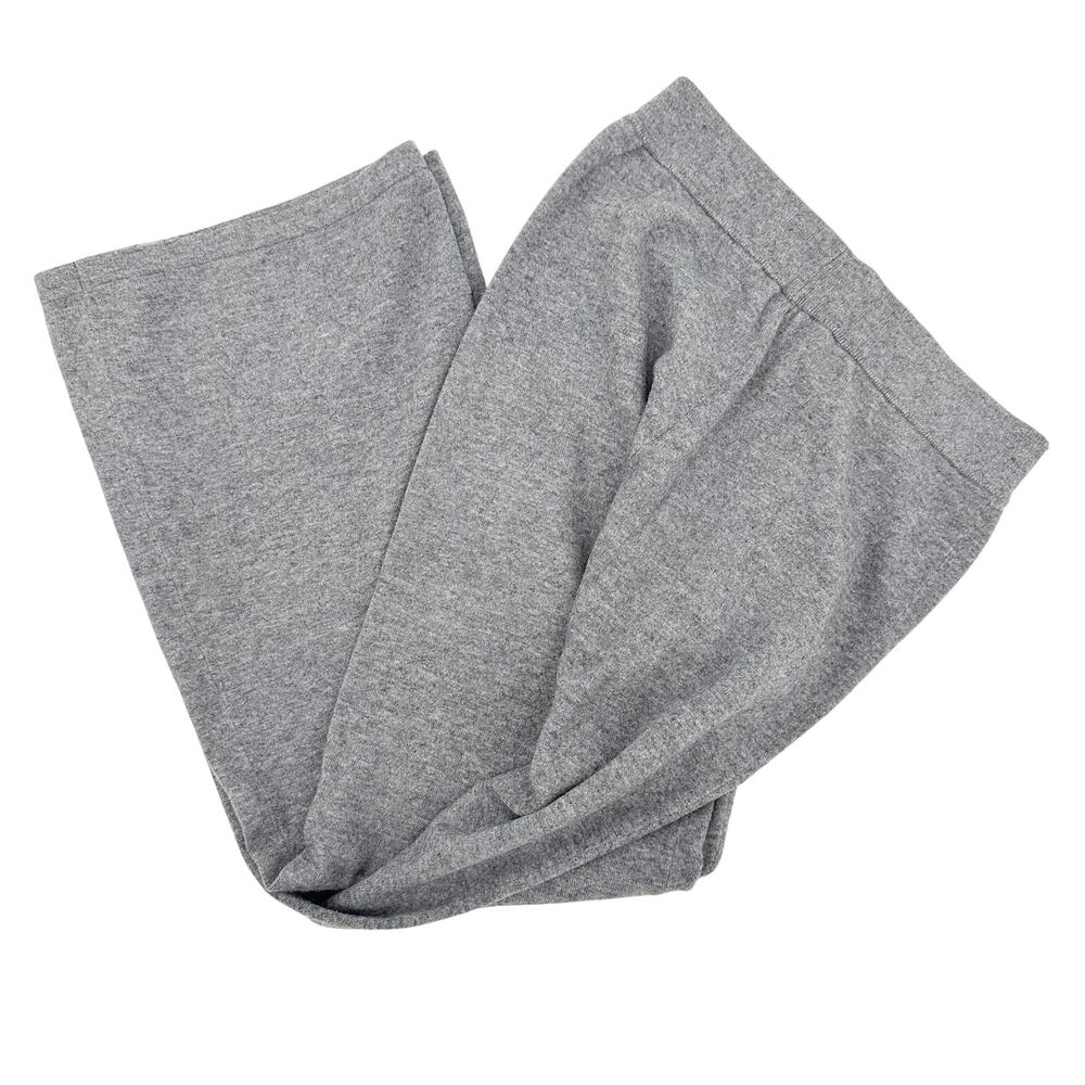 EXPRESS gray Pull On wide leg cozy knit Lounge Pants women's SMALL high waisted